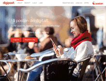 Tablet Screenshot of digipost.no